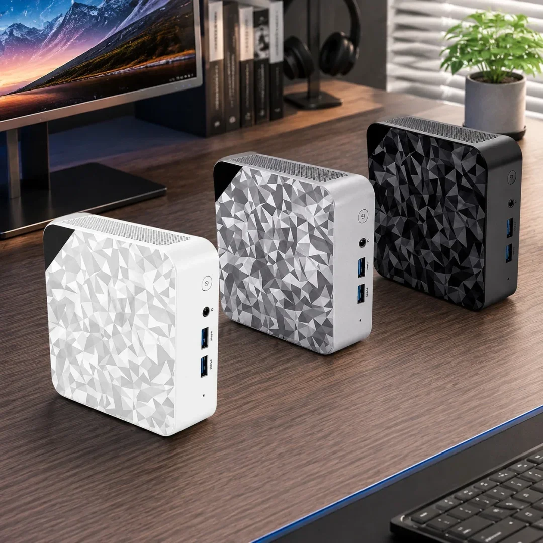 Intel I9‑10980HK High Performance Slim Mini PC Host Windows11 16GB RAM 1‑2TB SSD WiFi 6 BT5.2 Compact Desktop for Home Office
