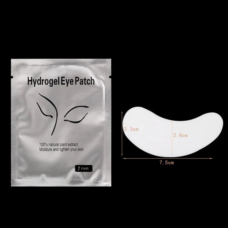 50 Pairs Eyelash Under Eye Patches Eye Pad Isolation Remove Hydrogel Eye Patch Sticker Gasket Eyelash Extension Makeup Tools