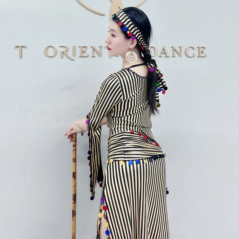 Trajes de dança do ventre robe leite seda ouro lantejoulas vestidos de dança baladi folk personalizado 2024 baladi shaabi roupas de dança oriental