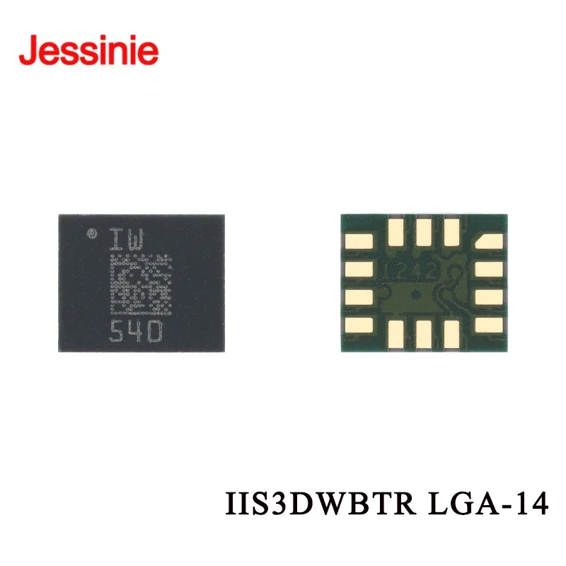 IIS3DWBTR LGA-14 Ultra-Wideband Low-Noise Triaxial Digital Accelerometer Sensor Chip