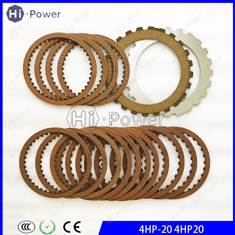 4HP20 Auto Transmission Friction Plate Clutch Plate For Zhonghua Peugeot 1998-UP ZF4HP-20 ZF4HP-20 Gearbox Disc Kit