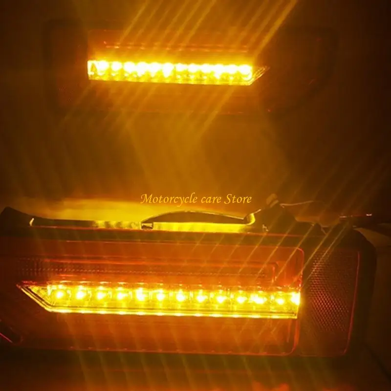 u75f 2pcsリアパーキングブレーキバンパー左右尾ライトジムのためのウォーミングランプの停止ランプ