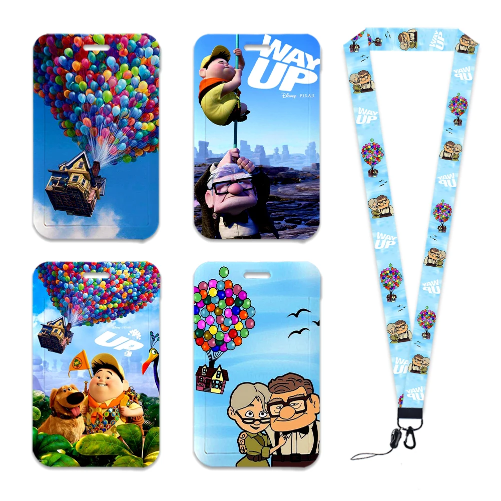 

Disney UP Movie Neck Strap Lanyards for Keys Keychain Badge Holder ID Credit Card Pass Hang Rope Lariat Phone Charm Accessories