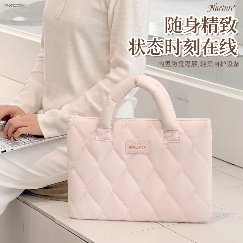 

The new 14-inch computer bag is fashionable and high-value suitable outdoor notebook liner bag protective cove