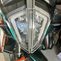 For KTM 890SMT 890 SMT 2023 2024 Motorcycle Accessories Head light Guard Front Headlight Headlamp Grille Guard Cover Protector