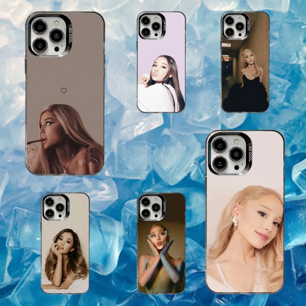 

Eternal Sunshine A-Arianas Phone Case For iPhone 16,15,14,13,12,11,Mini,Pro,SE,MAX White Matte Shockproof Cover