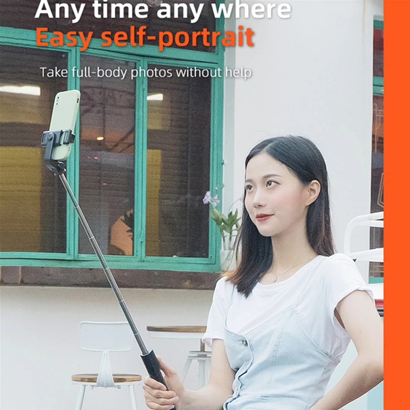 Handy Drahtlose Selfie Stick Live-Stream Selfi Stick Stativ für Smartphone Tragbare Telefon Halter Einbeinstativ für iPhone Huawei