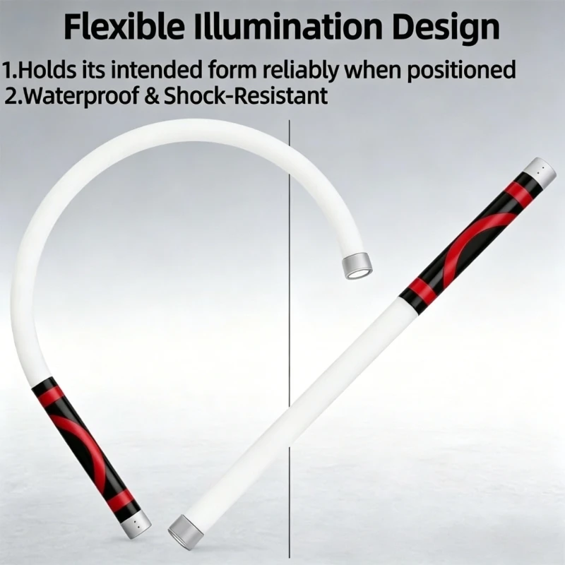 Flexible LED Flashlight Portable Inspection Lamp Bendable Mechanic Light