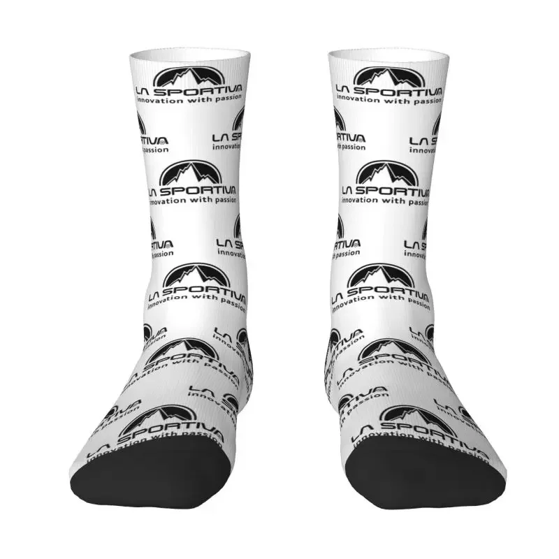 Kawaii Men's La Sportiva Dress Socks Unisex Breathable Warm Comfortable 3D Print Crazy Crew Socks