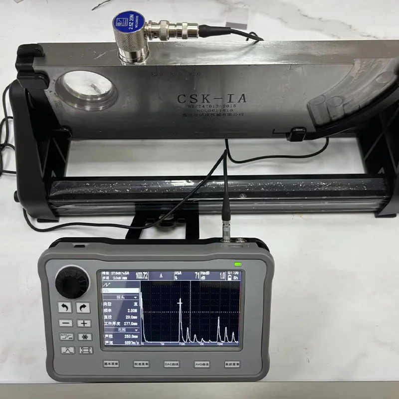 Ultrasonic flaw detector high precision metal steel pipe weld casting internal defects porosity flaw detector detection view 3