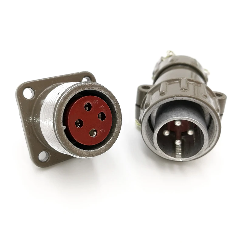 P20K6Q connector  P20J2Q cable plug socket 2pin 3pin 4pin 5pin 7Pin metal connector P20J11Q