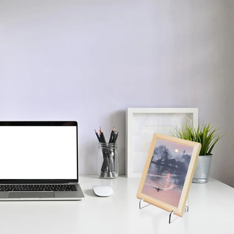 Akrylowy stojak na książki wyczyść książkę sztalugi ze stojakiem półka ekspozycyjna z obsługą S do wyświetlania komiksów dzieła sztuki CDs 1szt