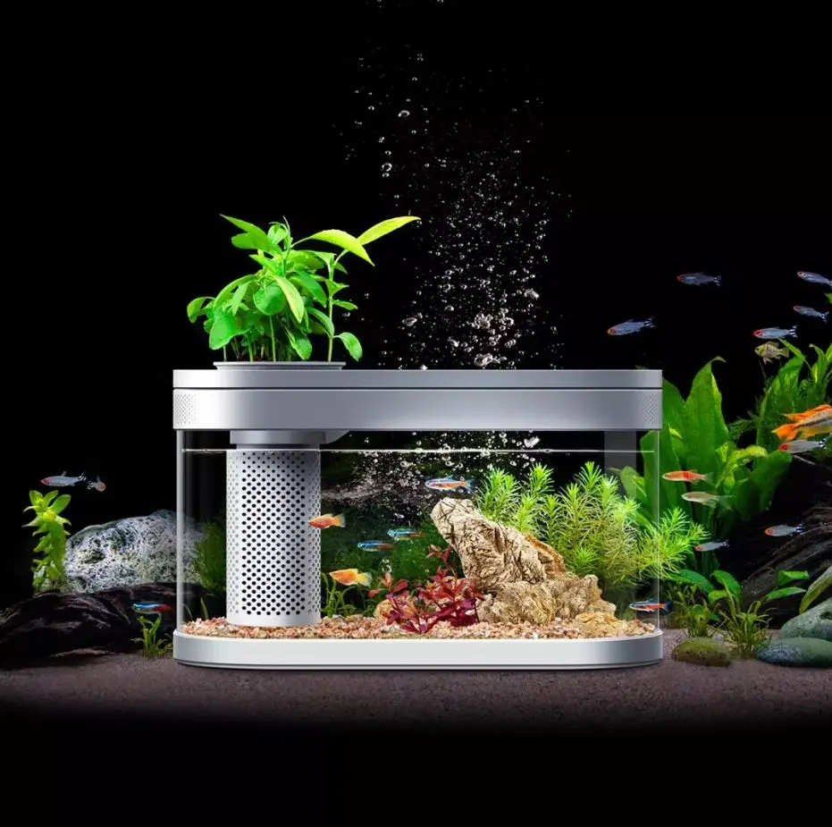 Fish Tank Pro Smart Feeder Wi-Fi Smart Box APP التحكم الذكي عن بعد التغذية التلقائية