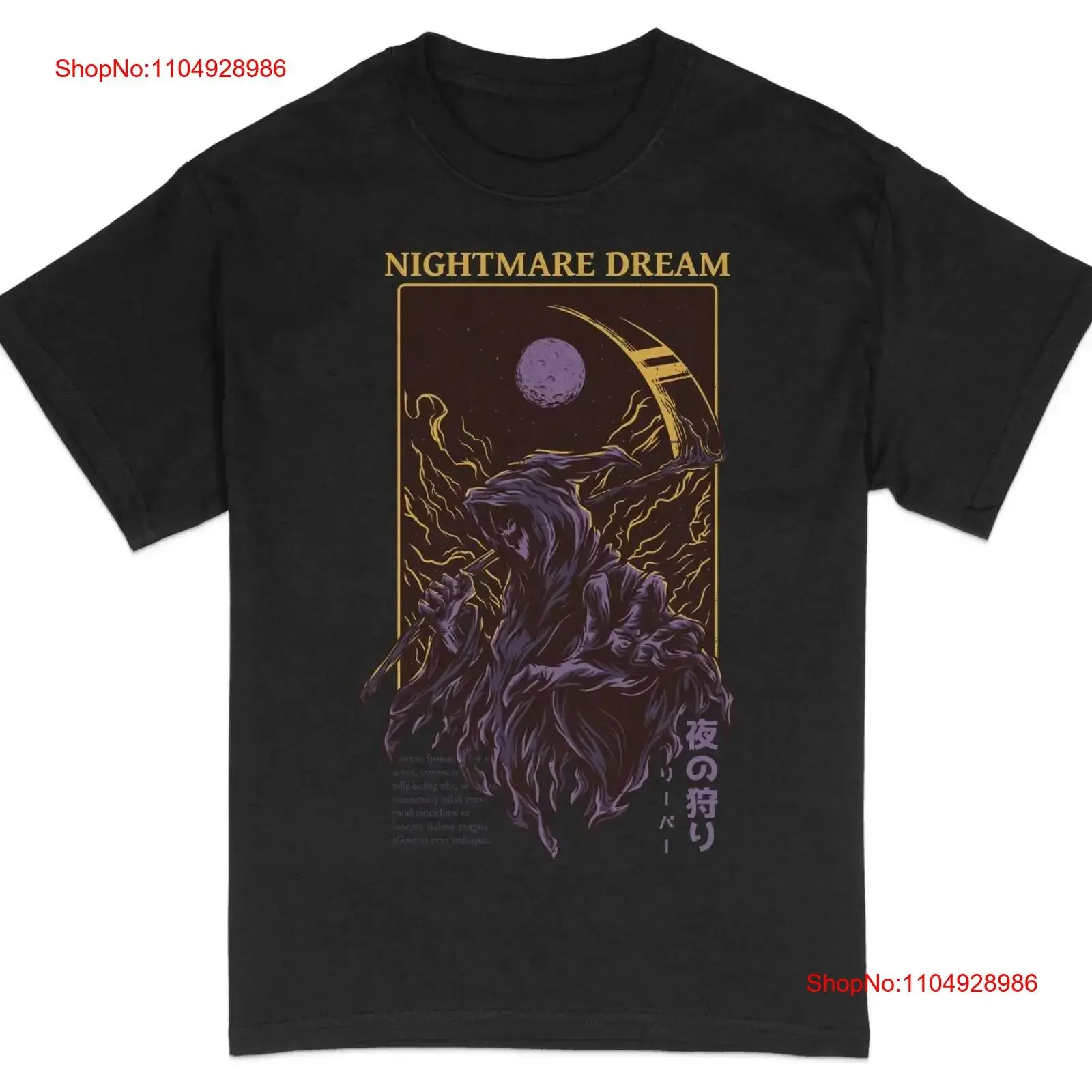 

Gothic Moonlit Night T Shirt Dark Fantasy Dream Artistic Full Moon Apparel Alternative Fashion Clothing Mystical vintage Unisex