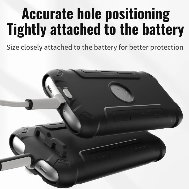 New For Apple Vision Pro Battery Protection case Charging Anti-Scratch Cover Anti drop Soft Shell For Vision Pro Easy Release