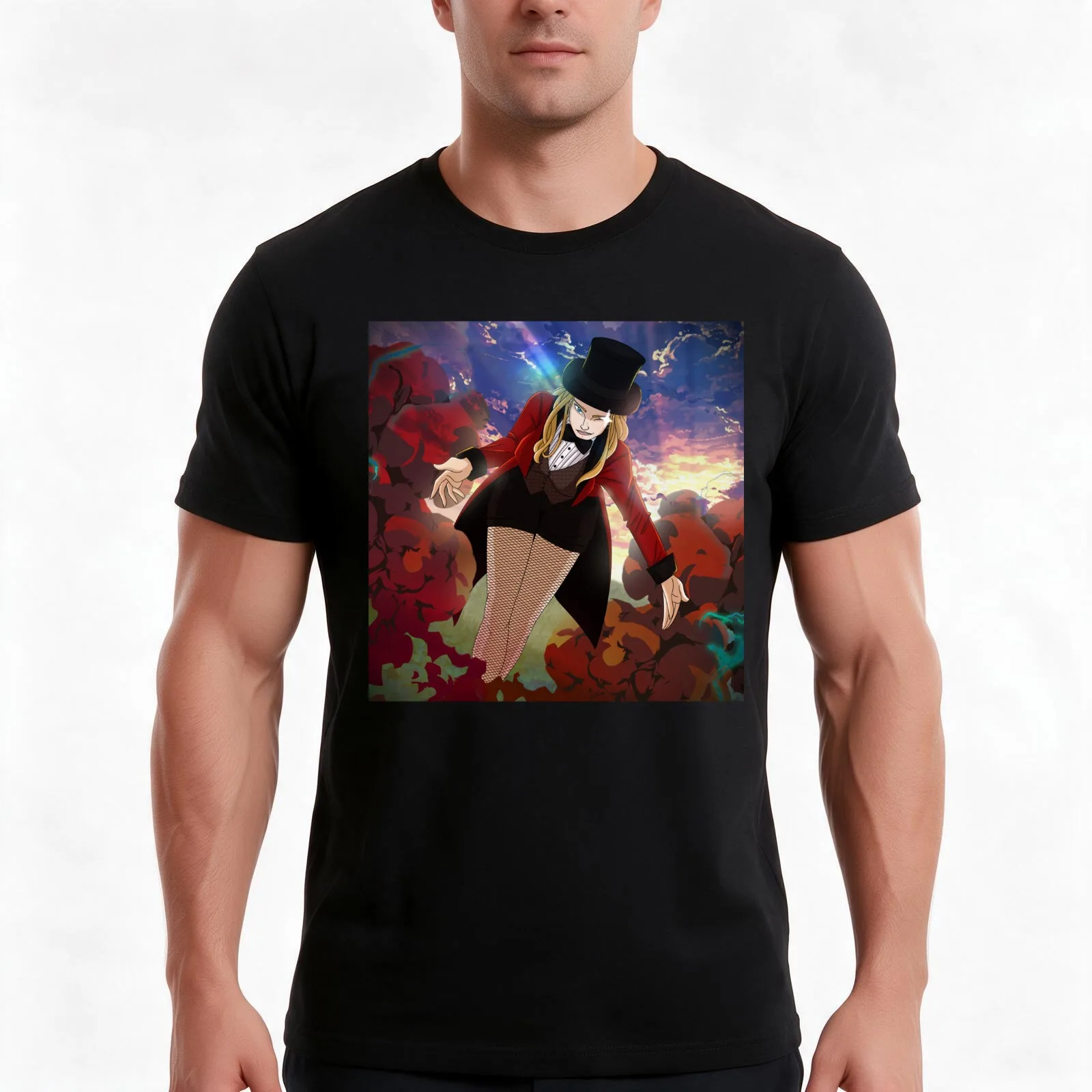 Ringmaster Sara Lance T-Shirt, Summer Casual Cotton Tee, Oversized Streetwear Tops, Vintage Graphic Print, Unisex Men Women