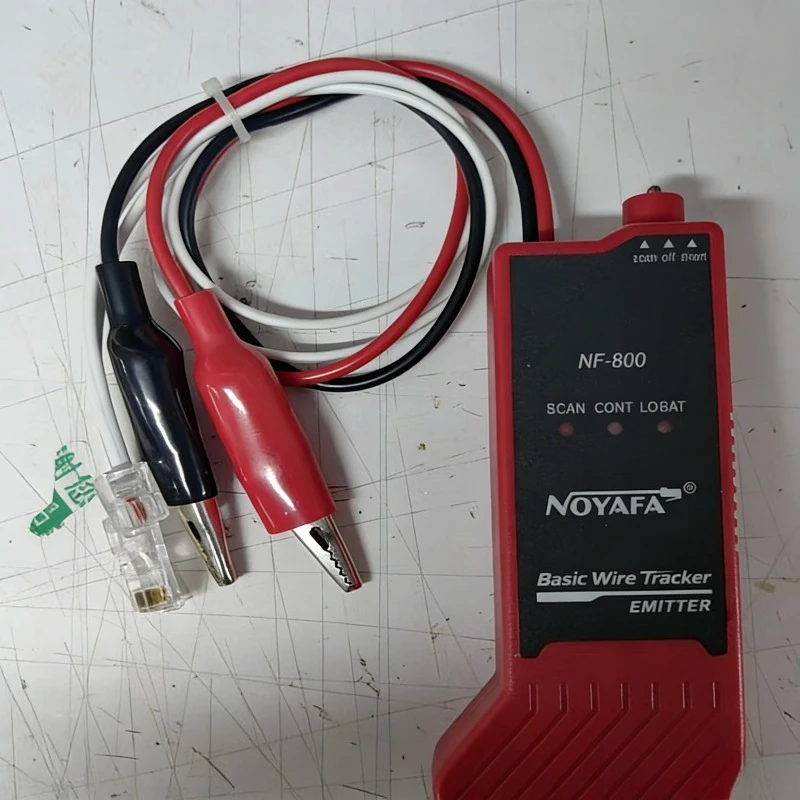 

NF-800 — это базовая телекоммуникационная версия трекера для поиска проводов NOYAFA, по внешнему виду и основным функциям аналогична серии NF-801.
