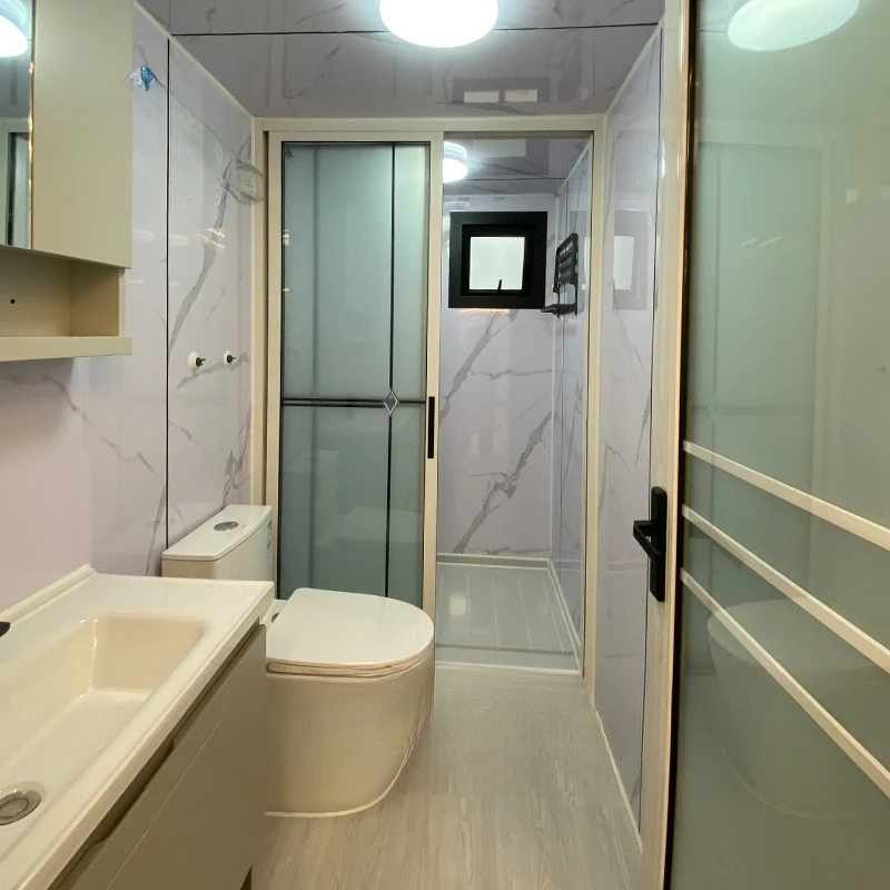 مبيعات المصنع فيلا جاهزة 40ft عالية الجودة مع 2 غرفة نوم متنقلة منزل صغير قابل للتوسيع