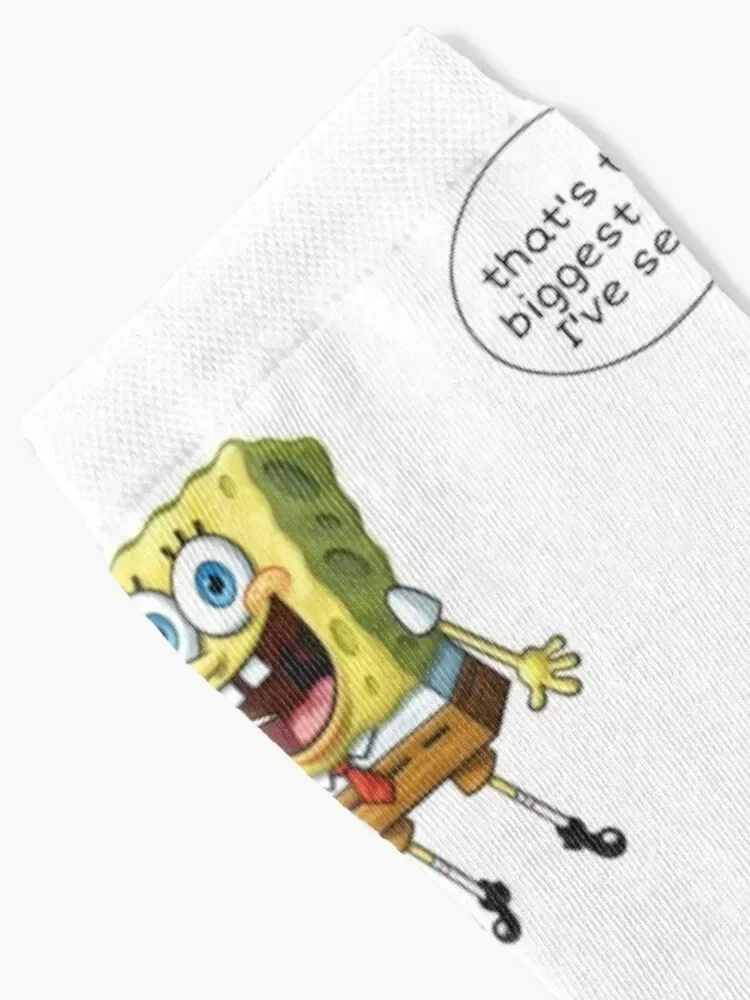 Funny spong bob Socks Argentina basketball Heating sock Socks For Man Women's