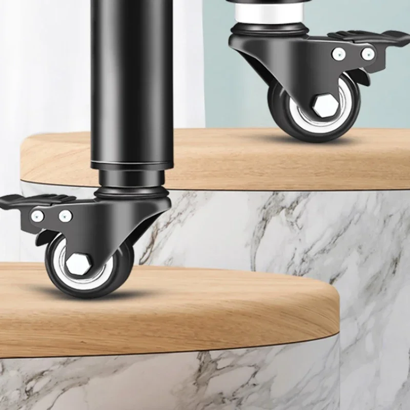 14-16/18-24cm Adjustable Furniture Feet High Quality Universal Wheel Caster for Furniture Swivel Caster Silent Portability
