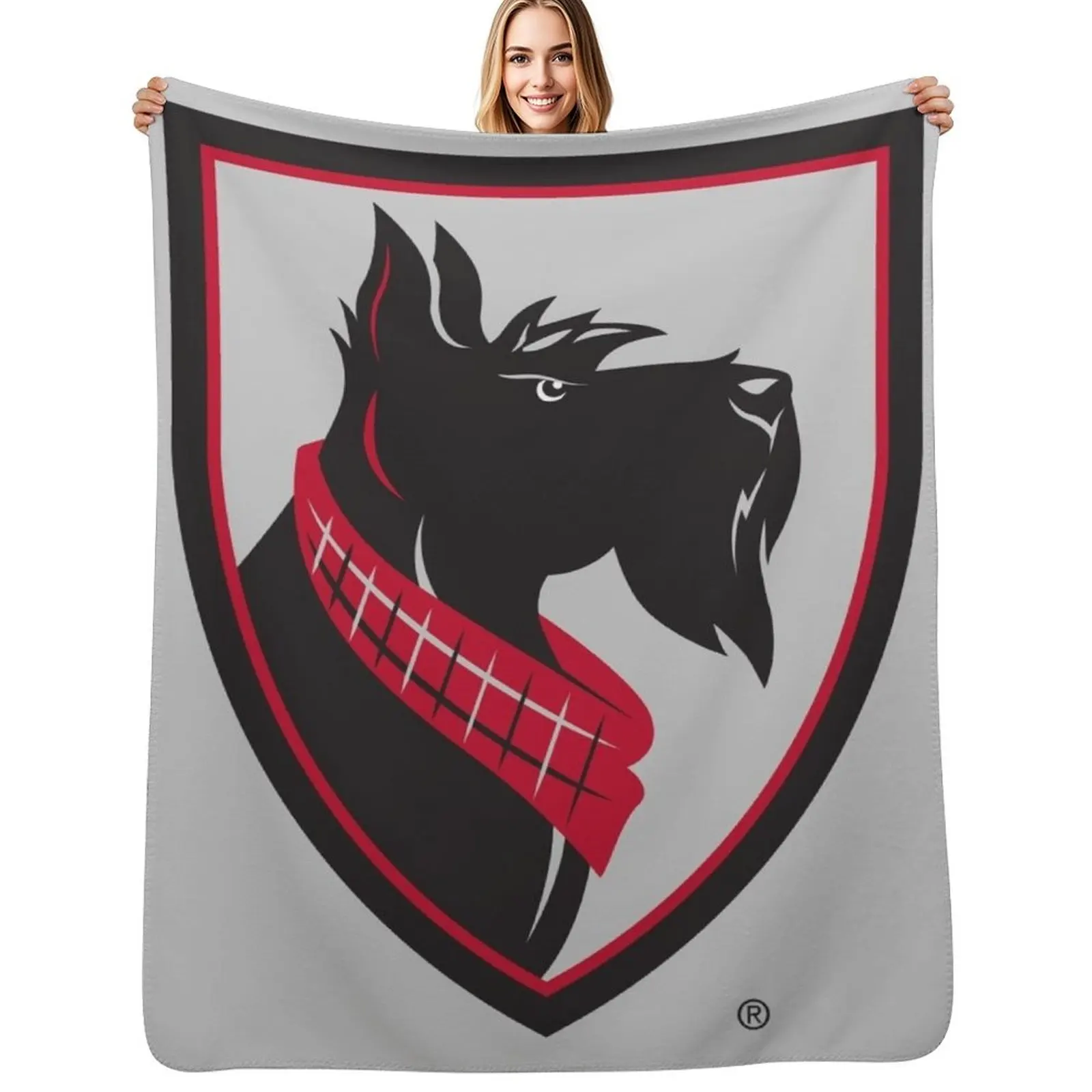 

carnegie mellon tartans Throw Blanket Stylish Warm Blanket for Living Room Bedroom