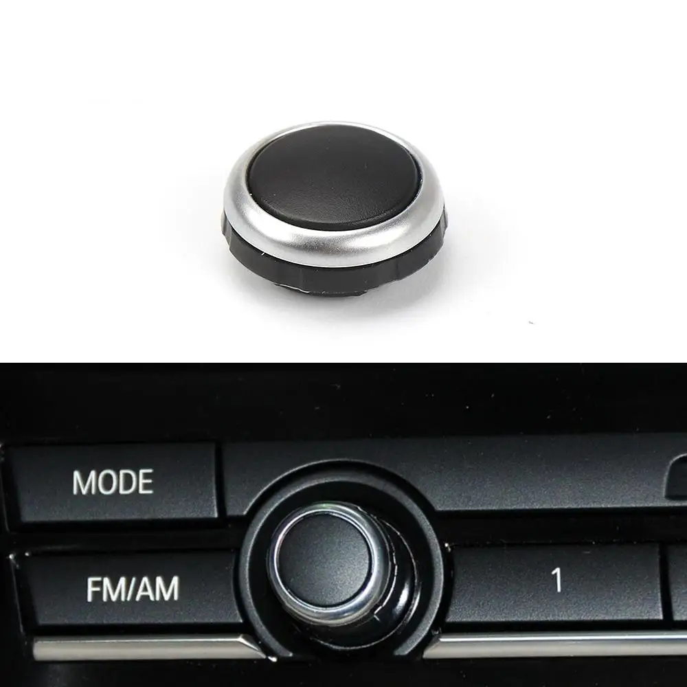 

Car Center Console Radio Switch Volume Knob CD Machine Switch Button Cover For BMW F10 F02 F07 5 7 Series GT 520 525i 730 740