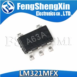 (20~50~100)pcs/lot LM321 LM321MFX A63A SOT-23 Low Power Single Op Amp