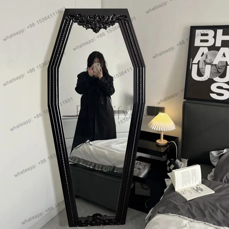 Mid-century wall art Cloak room fitting mirror Room decoration living room furniture mirrors full body espejos de piso furniture