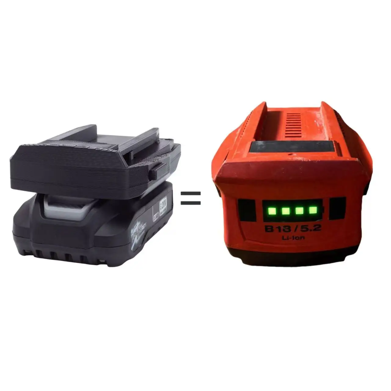 

Battery Adapter for Kobalt 24V/ Ozito /Aldi Ferrex Activ Energy 20v To Hilti 22V Old mModel Power Tools (Only Adapter)