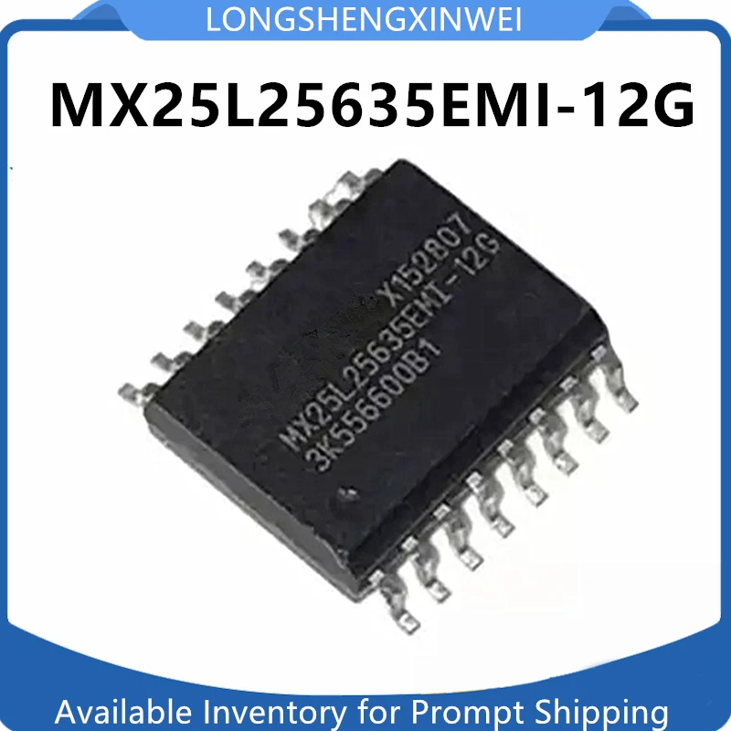 1PCS MX25L25635 MX25L25635EMI-12G 32M Router Flash Memory Chip 256M Bit