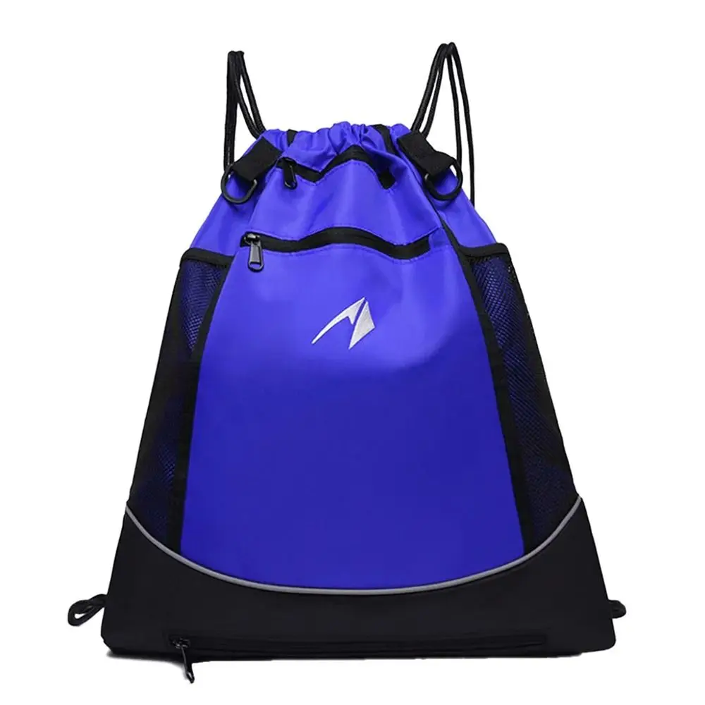 1Pcs Large Capacity Basketball Backpack Convenient Lightweight Drawstring Backpack Portable Gym Sports Bag Gym Accessories