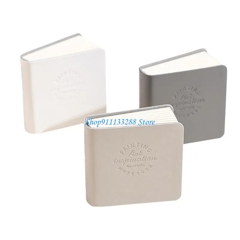 G88D 3 PCS Small Drawing Book Square Artist Journ