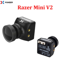 Foxeer Razer Mini HD 5MP 2.1mm M12 Lens 1200TVL FPV Camera NTSC PAL Switchable 4ms Latency 22*22mm for FPV Drone