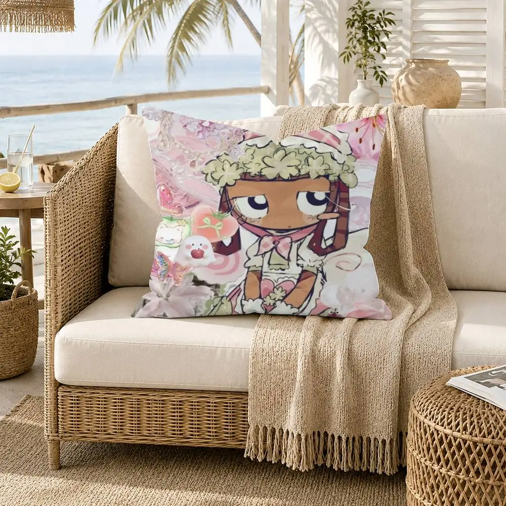 Bassie D-Dandys W-World Pillow Case for Sofa Living Room Home Office Decor Protective Cover