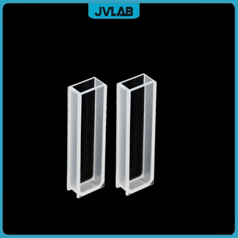 Glass Cuvette (Liquid Sample Cell) 1.7 ml Light Path 5 mm Absorption Cells For Spectrophotometer Frit Sintering Technology 2/PK