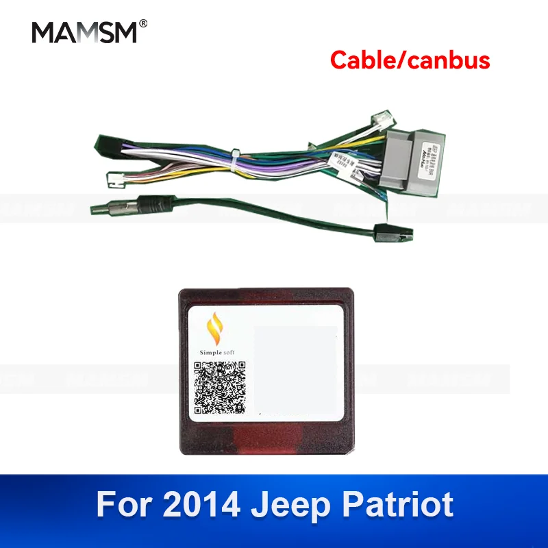 

Жгут проводов питания MAMSM CANBUS Box для Jeep Patriot 2014 года