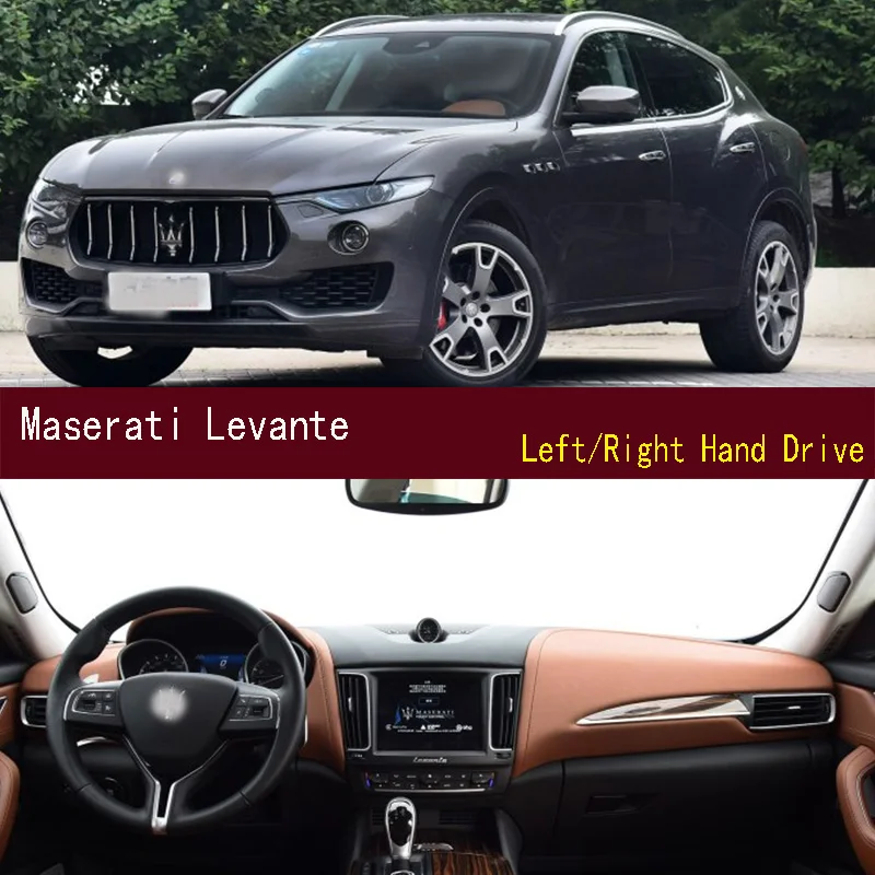 

Для Maserati Levante M161 Dashmat приборная панель крышка приборной панели приборная панель солнцезащитный коврик украшения