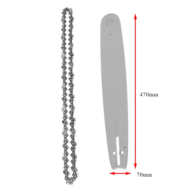 1Set 16 Inch Chainsaw Guide Bar + Chainsaw Chains 3/8 LP 325