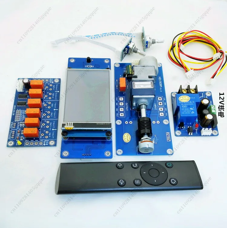 Color Screen Potentiometer S27 Type Remote Volume Adjustment Preamplifier DIY Audiophile Audio 10k.20k.50k