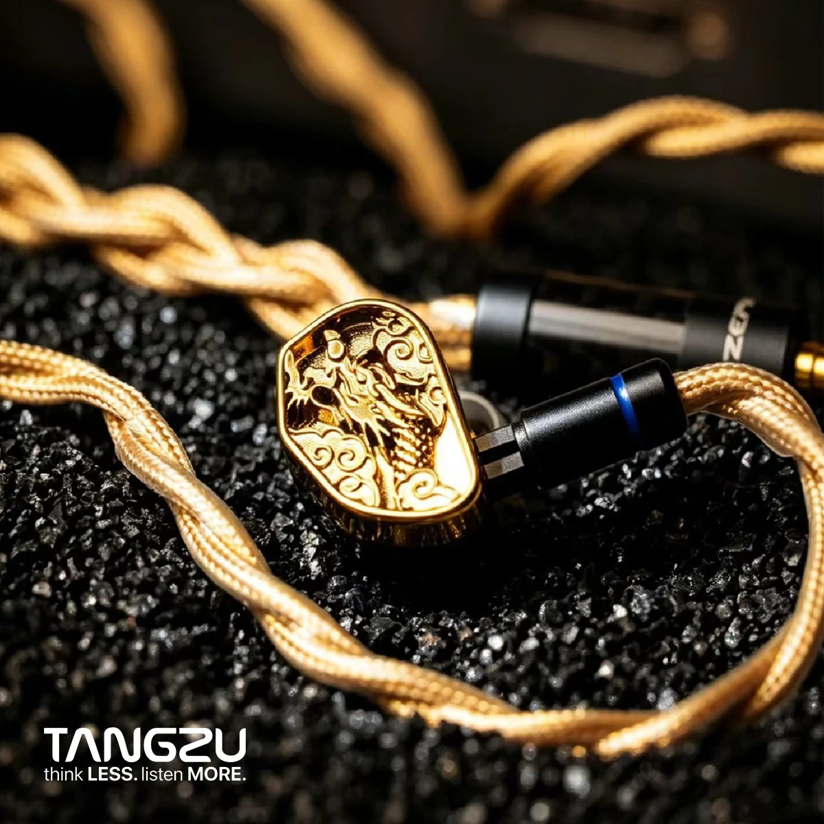 TANGZU LIZHI Flagship Hybrid In-Ear Earphones 10mm Diamond Diaphragm Dynamic Driver Detachable Cable High-End Audio