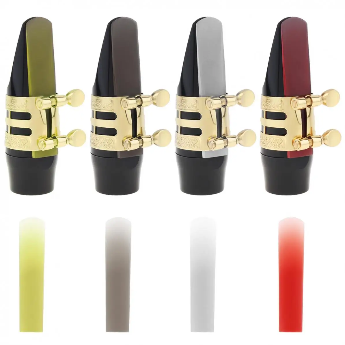 

Альт-саксофон, тростник из смолы, сила тростника 2.5 4 цвета, дополнительно аксессуары для саксофона, тростники для саксофона