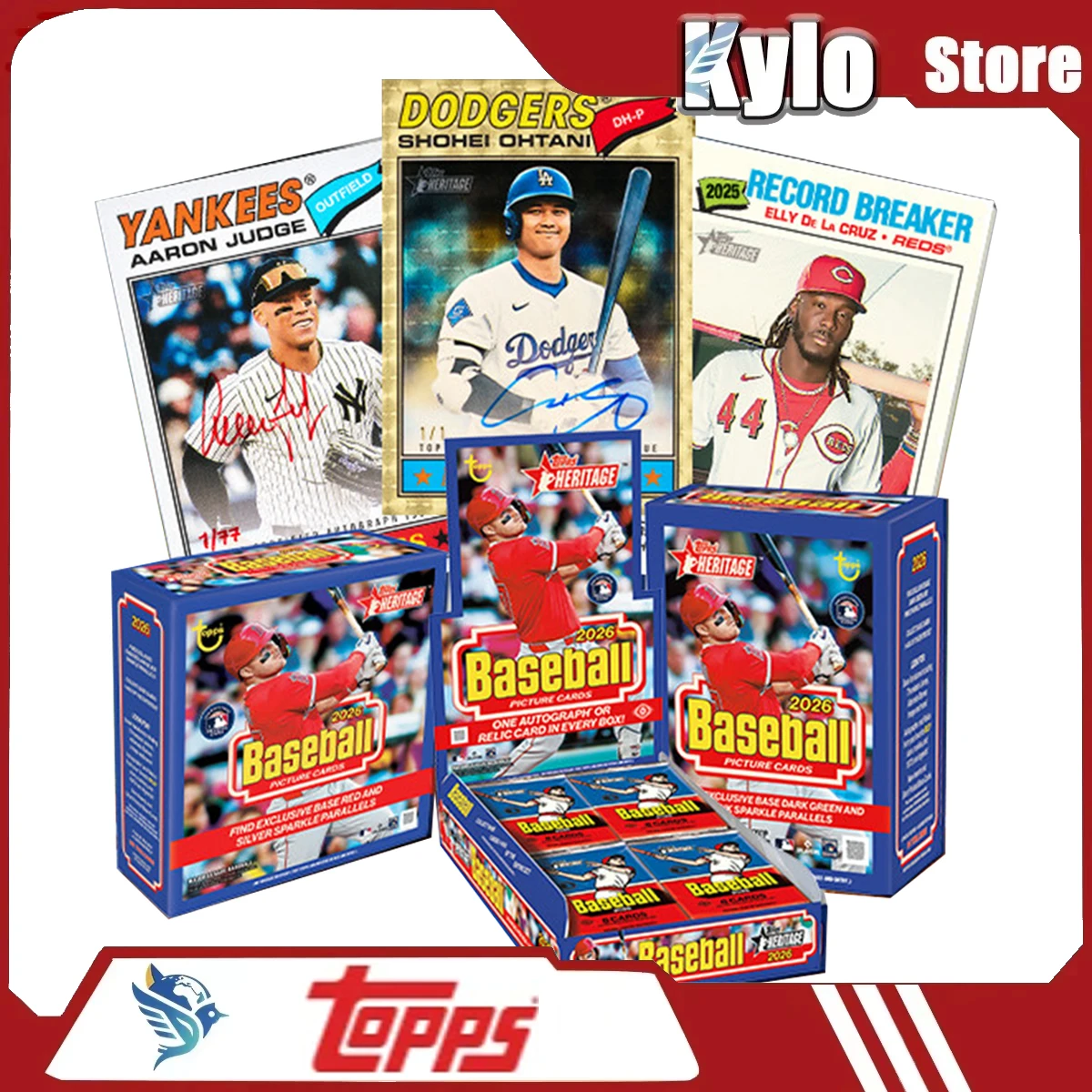nouvelle-collection-de-cartes-a-collectionner-de-baseball-topps-heritage-2026-serie-valeur-et-serie-mega-cartes-de-sport-jouets-design-cadeau-surprise