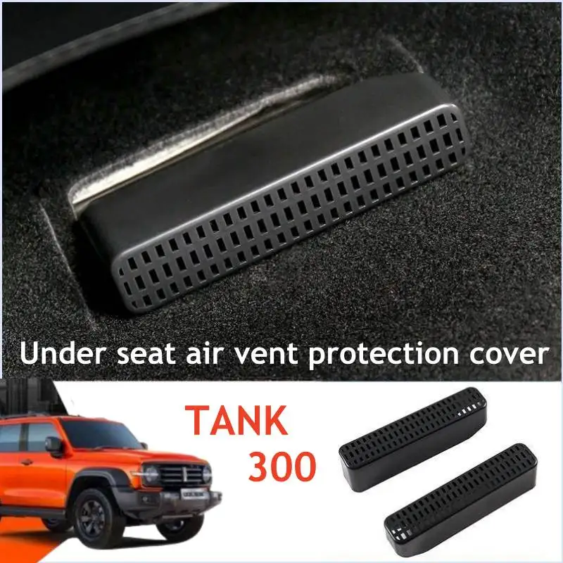 

For Tank 300 Under Seat Air Outlet Flow Vent Intake Grille Protect Cover Accessories