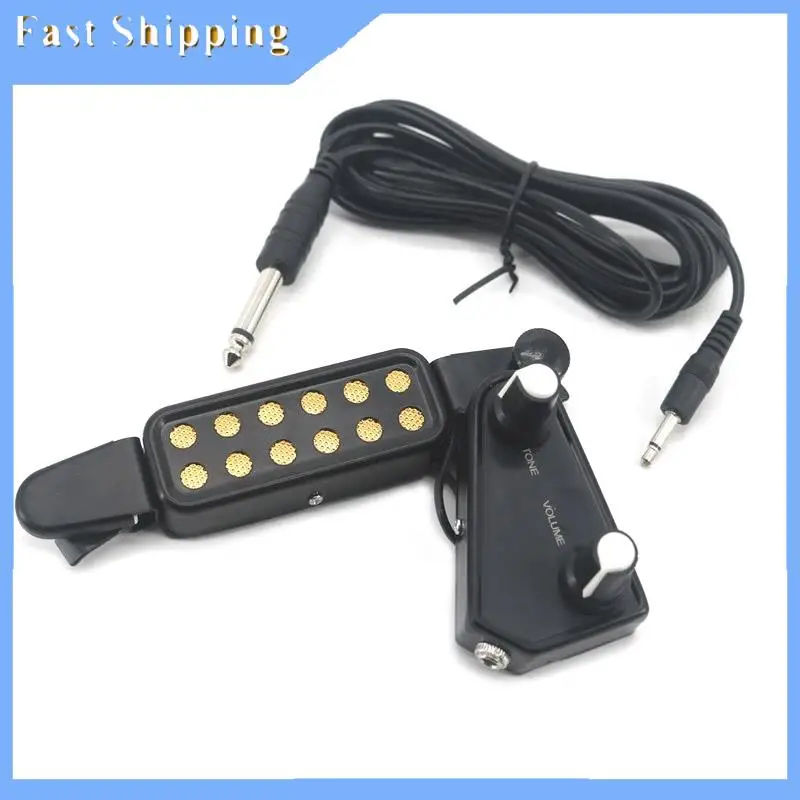 

1 PCS Acoustic Acoustic Guitar Sound Hole Pickup Adjustable Volume Tone Without Opening Holes