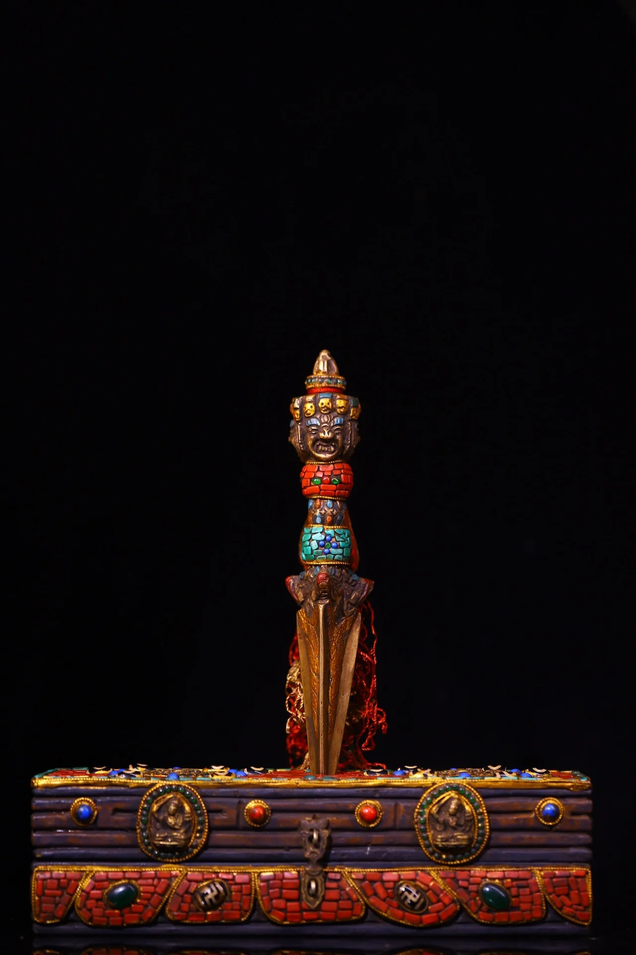 9"Nepalese Folk Old…