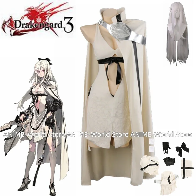 Disfraz de juego Drakengard3 Zero para mujer, vestido de fiesta Sexy, uniforme de Halloween, trajes de fiesta de carnaval, regalo de Navidad