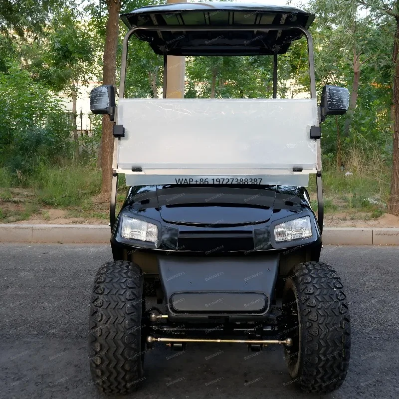 Mini EV Electric Mobility Scooter China Automatic Gearbox Double Drive Motor Left Steering 2 Seat Golf Cart AC Intelligent