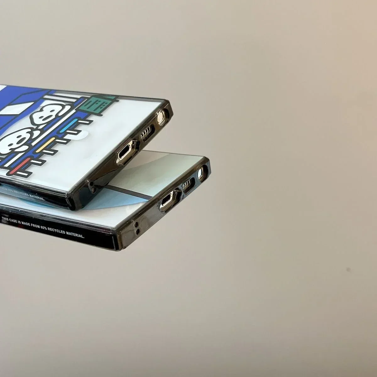 Dog Friend MagSafe Acrylic Border Magnetic Phone Case for Samsung Galaxy S22U S23 Ultra S24 Ultra Cover Protective Shell