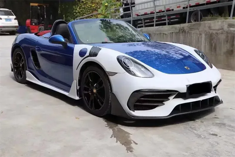 Car Exterior Parts Carbon Fiber for Porsche 981 Upgrade GT Fenders 981 Body Kit view 5