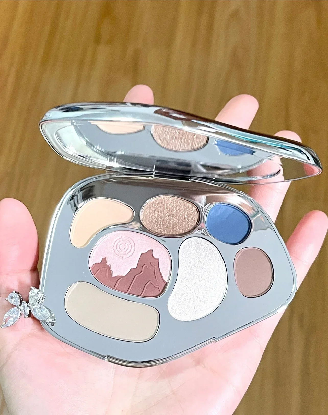 CATKIN All-Round Palette Matte Earth Color Eyeshadow Palette Blush Highlighter Trimming Pretty Make-up Rare Beauty Products